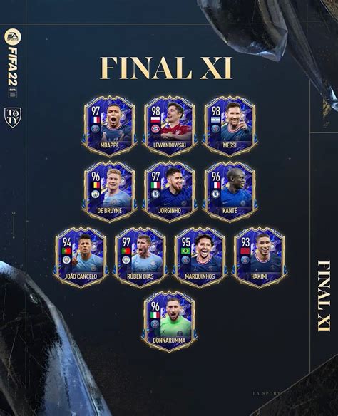 toty fifa 22|FIFA 22 Team of the Year: TOTY Squad, Release。